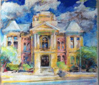 Courthouse Painting