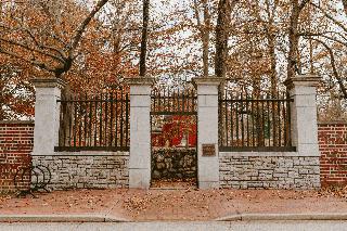 Gates at The General Lew Wallace Study and Museum, National Historic Landmark